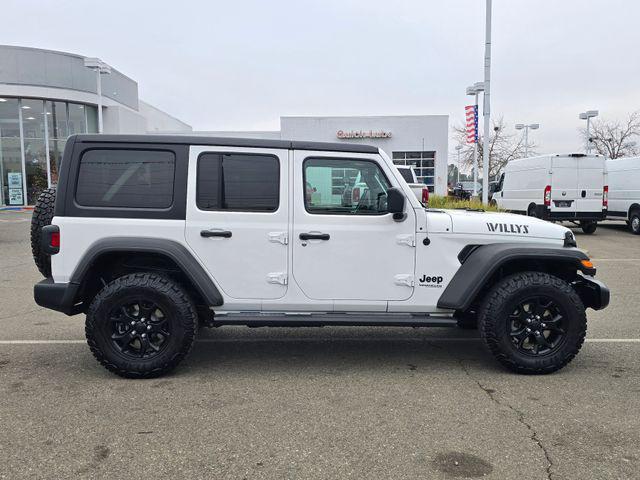 used 2021 Jeep Wrangler Unlimited car, priced at $31,900