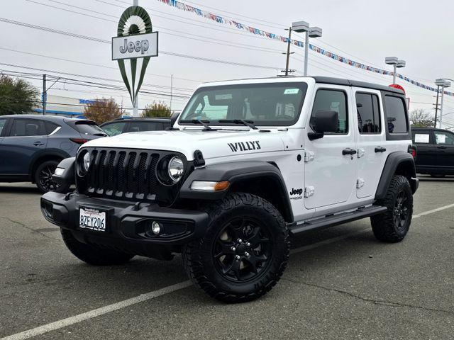 used 2021 Jeep Wrangler Unlimited car, priced at $31,900