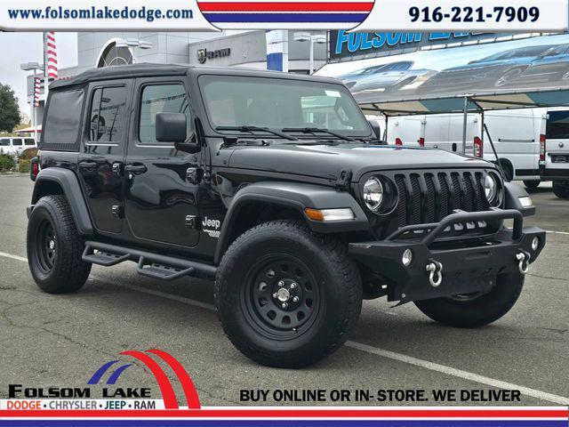 used 2018 Jeep Wrangler Unlimited car, priced at $23,900