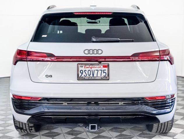 used 2024 Audi Q8 e-tron car, priced at $51,000