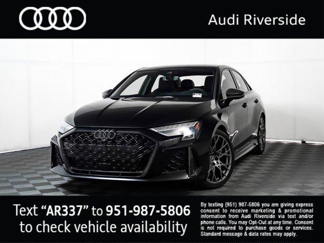new 2025 Audi RS 3 car, priced at $75,560