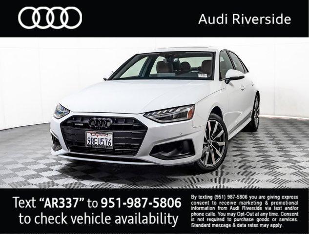 used 2022 Audi A4 car, priced at $27,693