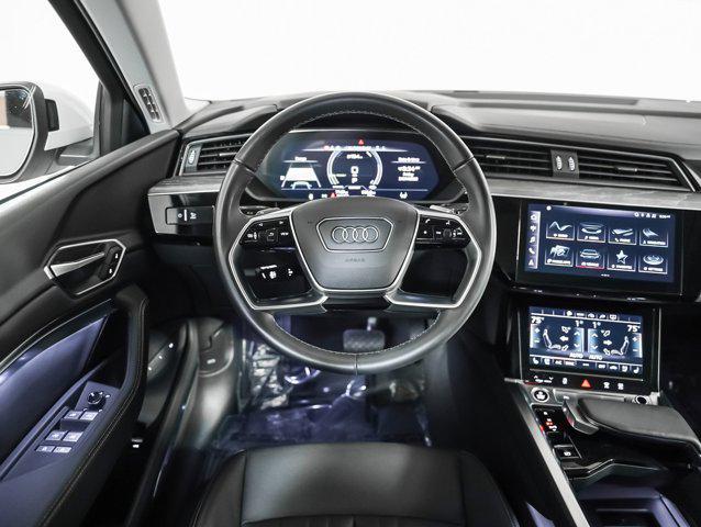 used 2024 Audi Q8 e-tron car, priced at $43,400