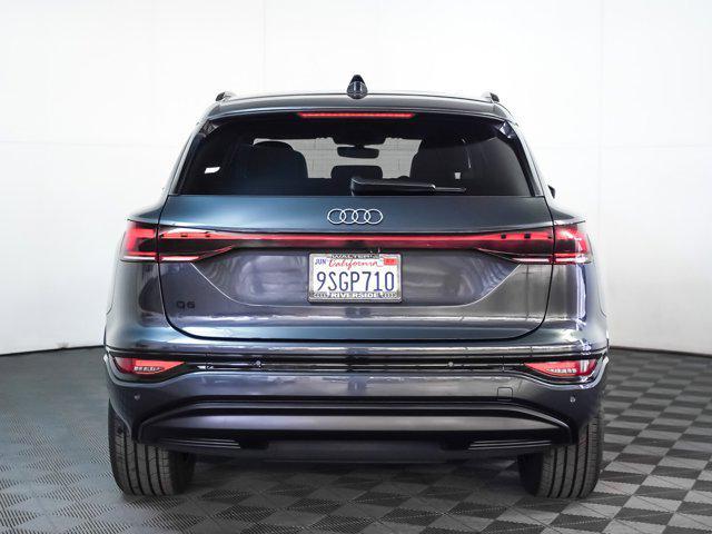 used 2025 Audi Q6 e-tron car, priced at $47,500