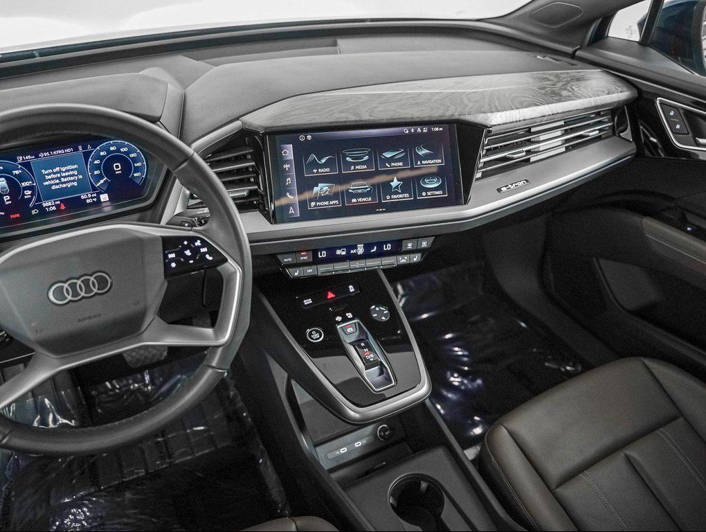 used 2025 Audi Q4 e-tron car, priced at $41,085