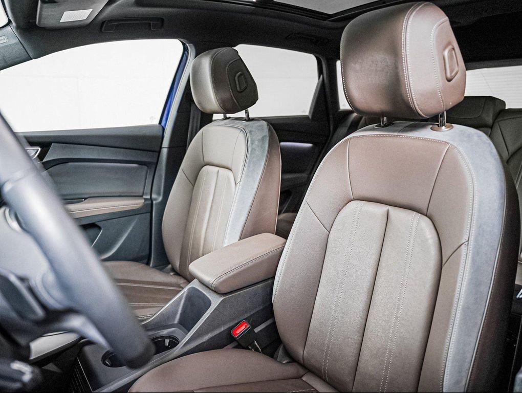 used 2025 Audi Q4 e-tron car, priced at $41,085