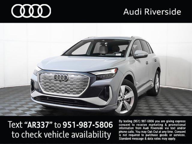 used 2023 Audi Q4 e-tron car, priced at $25,500
