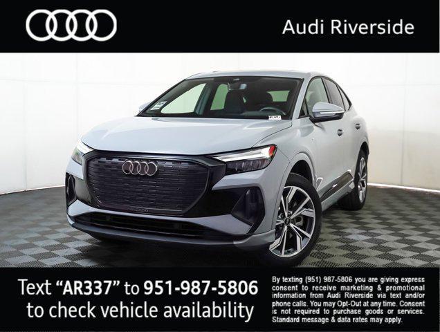 used 2024 Audi Q4 e-tron car, priced at $32,500
