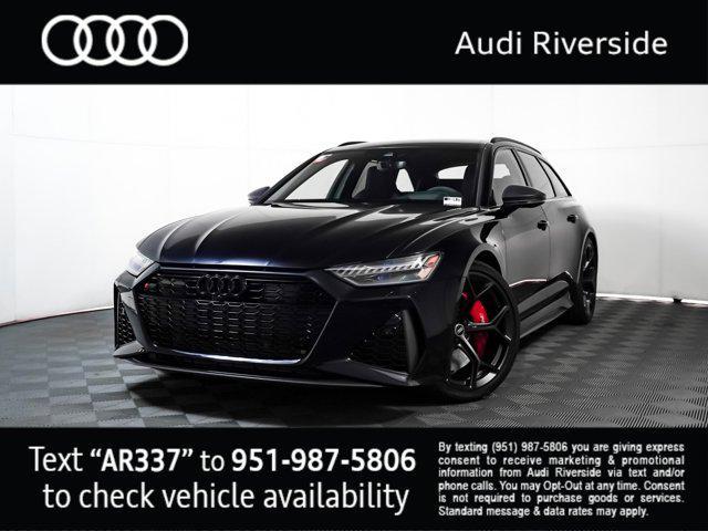 new 2025 Audi RS 6 Avant car, priced at $141,740