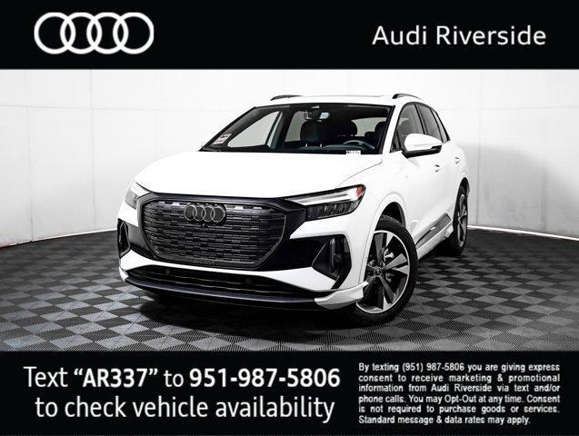 used 2024 Audi Q4 e-tron car, priced at $35,000