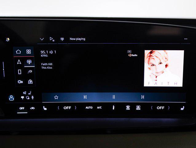 used 2025 Audi Q6 e-tron car, priced at $44,600