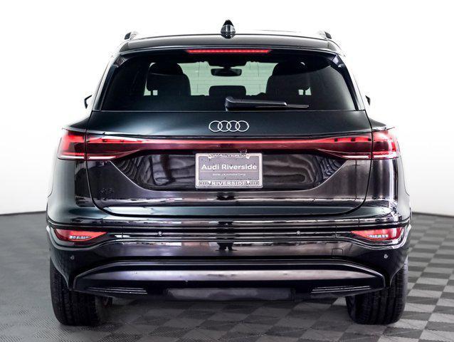 used 2025 Audi Q6 e-tron car, priced at $44,600