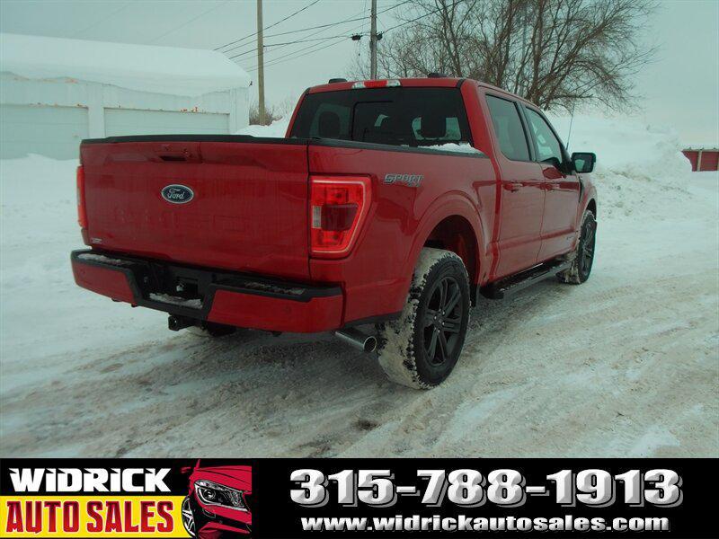 used 2021 Ford F-150 car, priced at $34,999