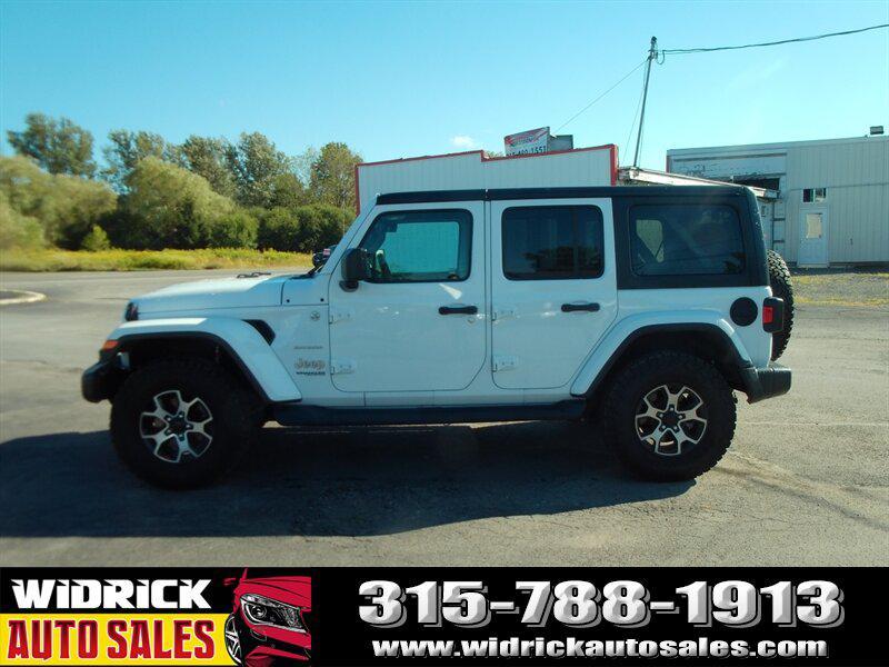 2020 Bright White Clear Coat Jeep Wrangler Unlimited