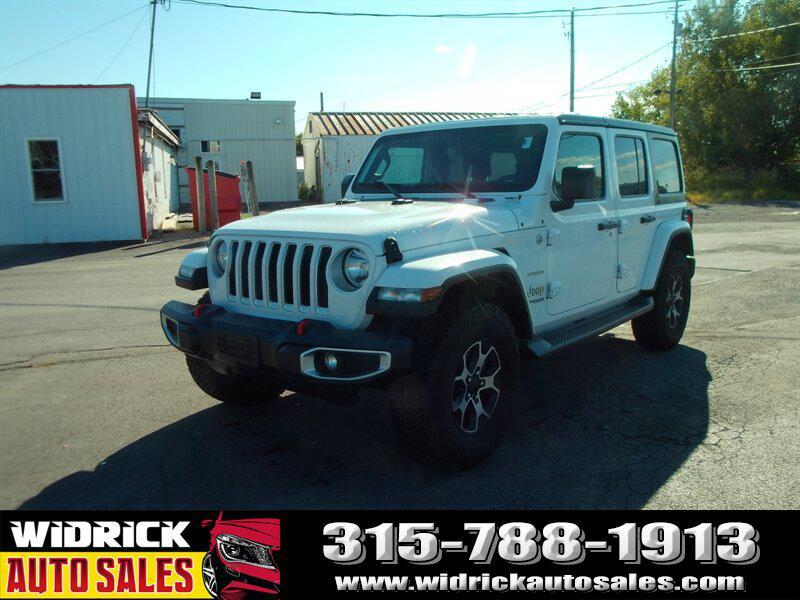 2020 Bright White Clear Coat Jeep Wrangler Unlimited