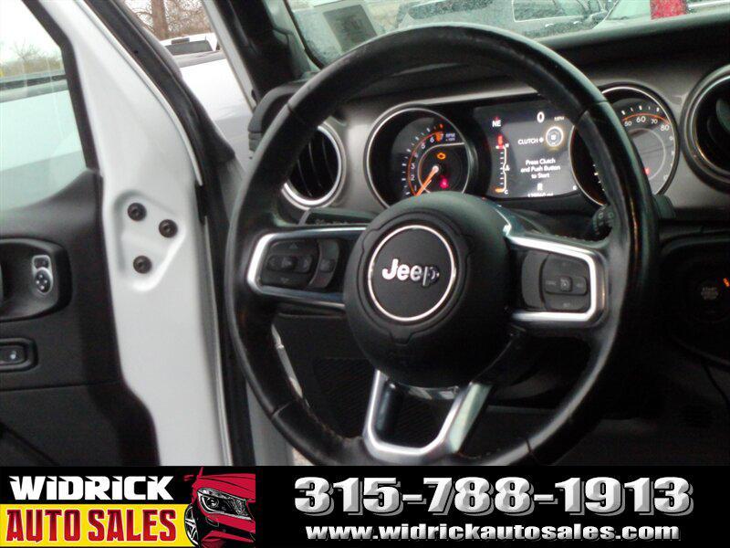 2020 Bright White Clear Coat Jeep Wrangler Unlimited