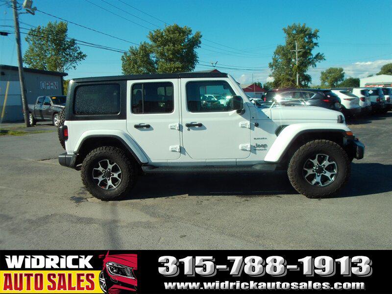 2020 Bright White Clear Coat Jeep Wrangler Unlimited