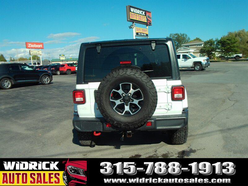 2020 Bright White Clear Coat Jeep Wrangler Unlimited