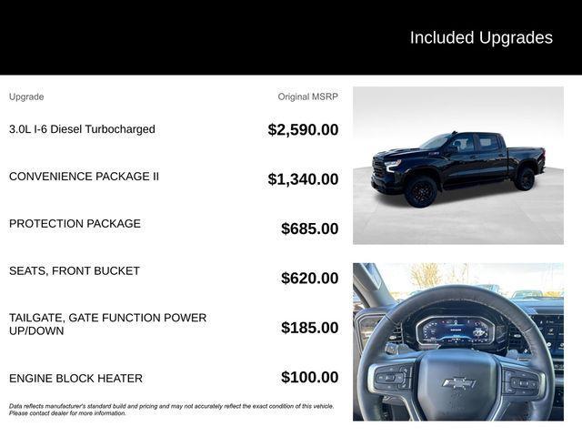 used 2024 Chevrolet Silverado 1500 car, priced at $49,086