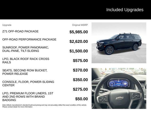 used 2023 Chevrolet Tahoe car, priced at $60,997