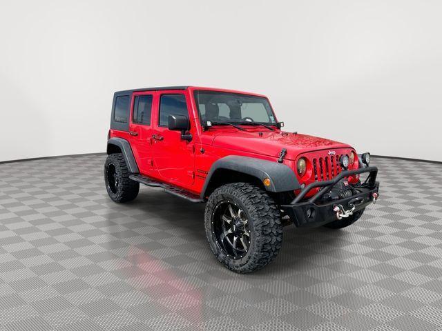 used 2017 Jeep Wrangler Unlimited car, priced at $18,499