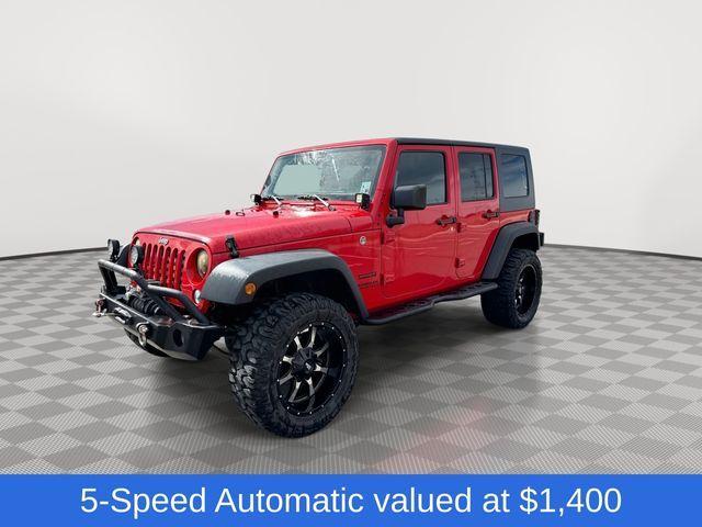 used 2017 Jeep Wrangler Unlimited car, priced at $18,499