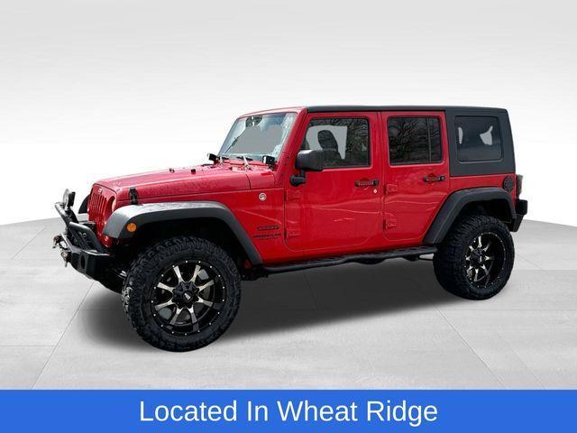 used 2017 Jeep Wrangler Unlimited car, priced at $18,499