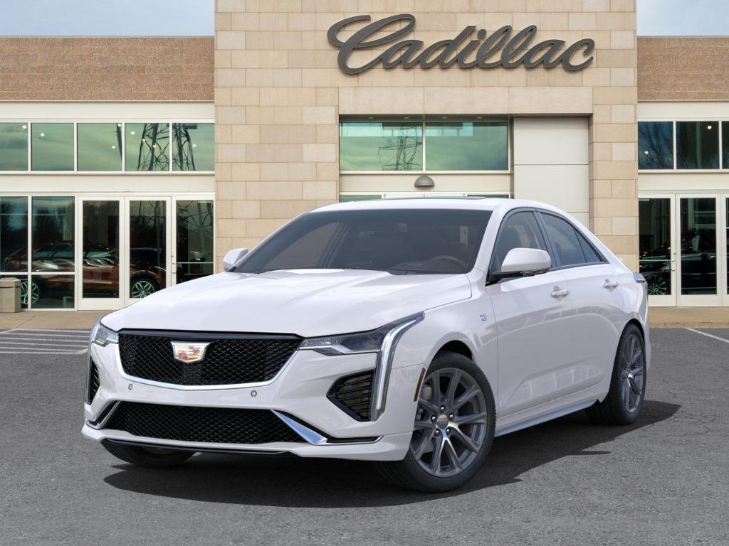 new 2025 Cadillac CT4 car, priced at $48,565
