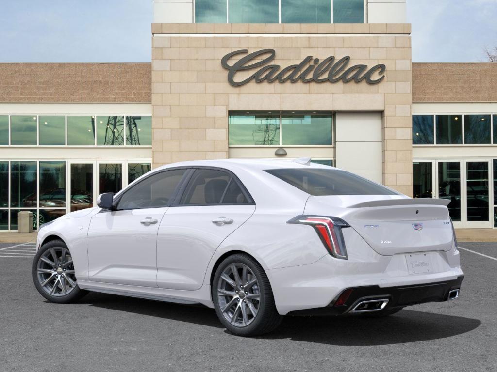 new 2025 Cadillac CT4 car, priced at $48,565