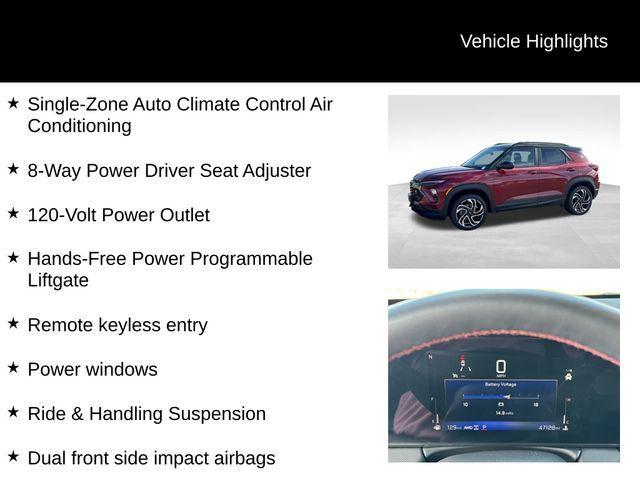 used 2024 Chevrolet TrailBlazer car, priced at $23,397