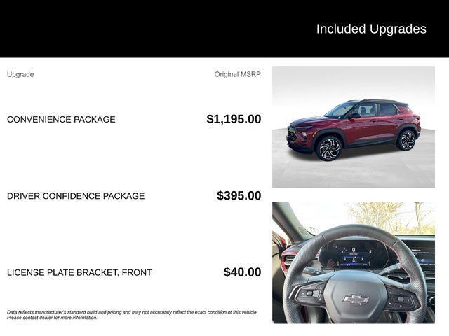 used 2024 Chevrolet TrailBlazer car, priced at $23,397