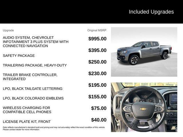 used 2022 Chevrolet Colorado car, priced at $27,097