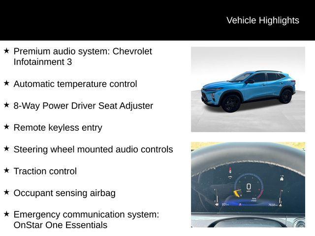 used 2025 Chevrolet Trax car, priced at $24,699