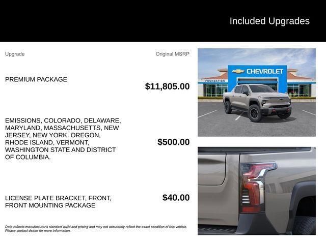 new 2026 Chevrolet Silverado EV car, priced at $77,125