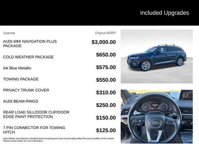 used 2018 Audi Q7 car, priced at $17,499