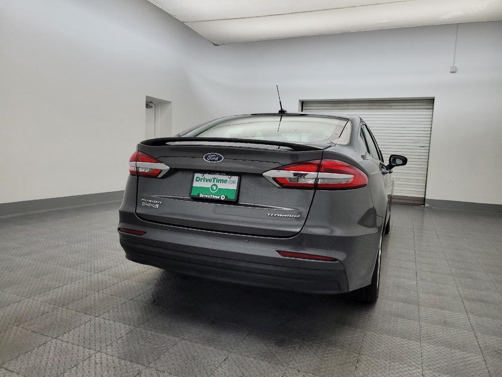 used 2019 Ford Fusion Energi car, priced at $19,195