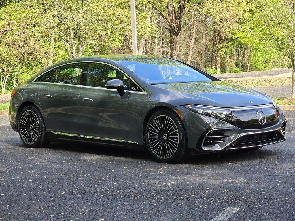 used 2023 Mercedes-Benz EQS 580 car, priced at $64,000