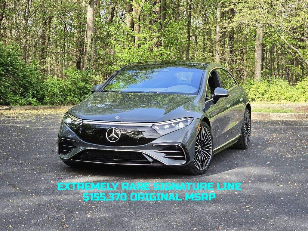 used 2023 Mercedes-Benz EQS 580 car, priced at $64,000