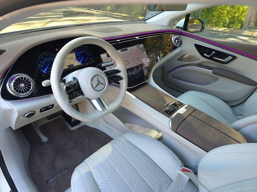 used 2023 Mercedes-Benz EQS 580 car, priced at $49,000