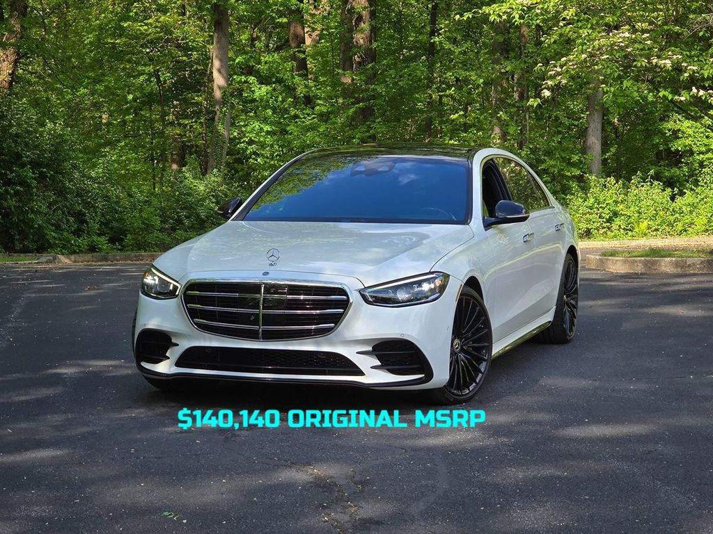 used 2022 Mercedes-Benz S-Class car, priced at $71,135