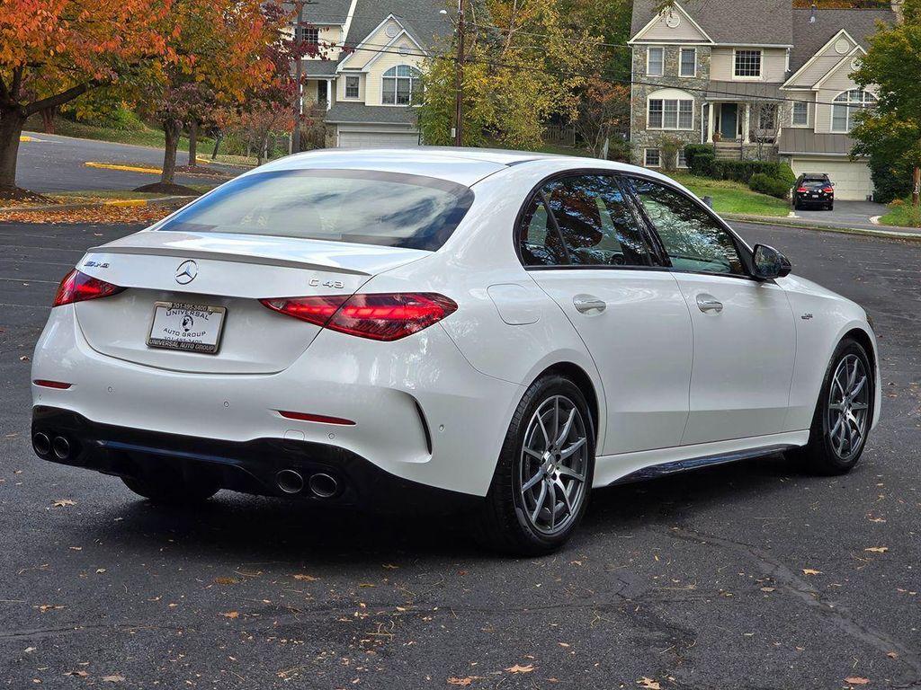 used 2023 Mercedes-Benz AMG C 43 car, priced at $46,400