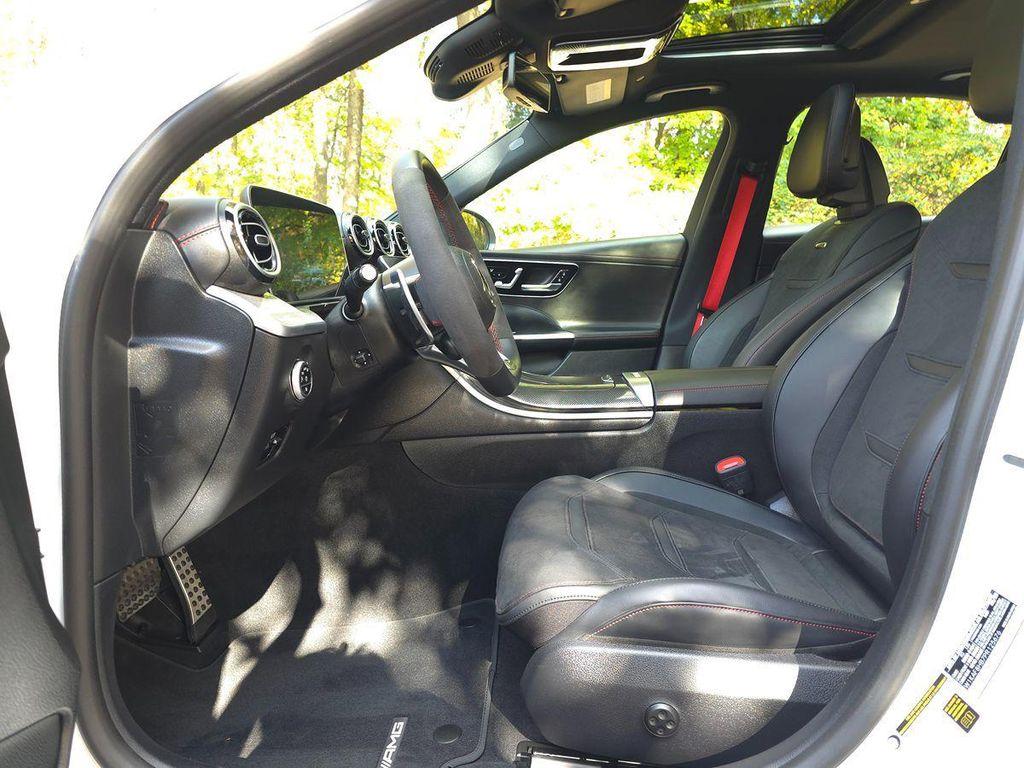 used 2023 Mercedes-Benz AMG C 43 car, priced at $46,400