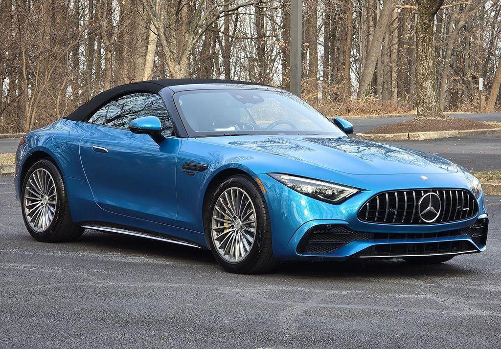 used 2023 Mercedes-Benz AMG SL 43 car, priced at $61,995