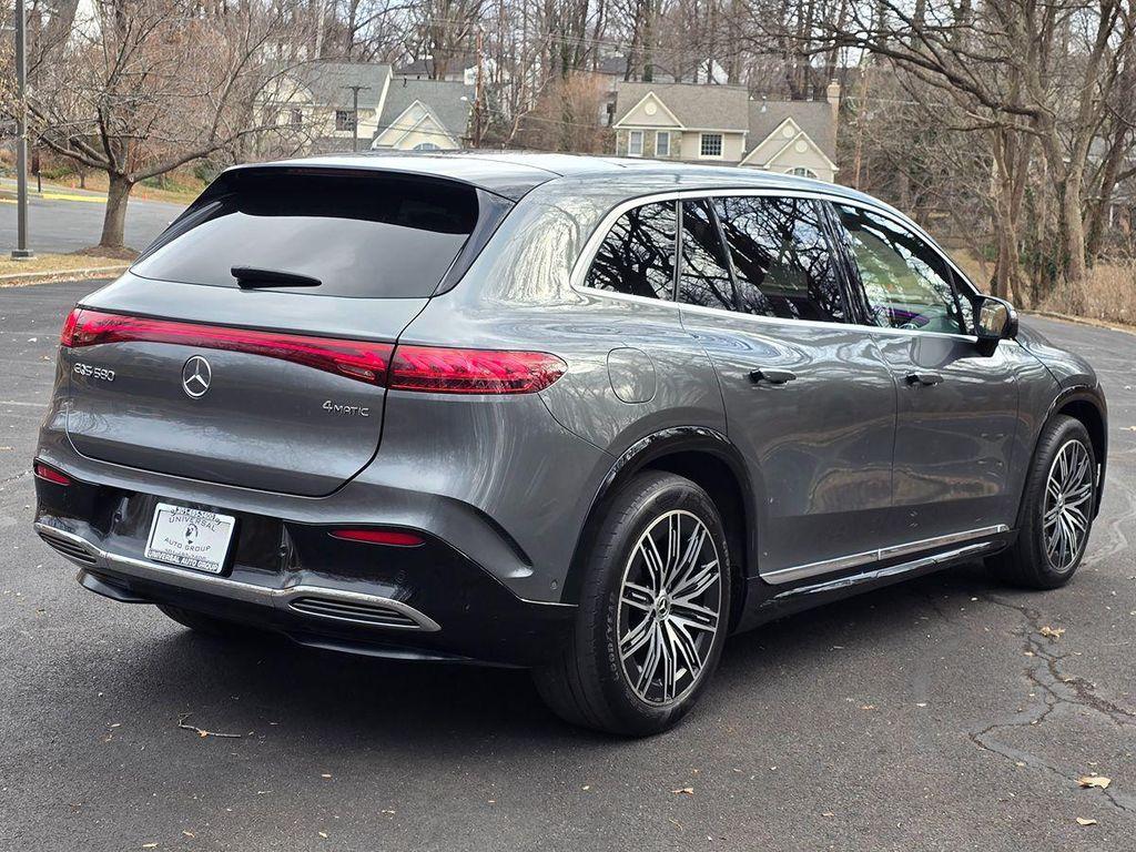 used 2023 Mercedes-Benz EQS 580 car, priced at $57,500