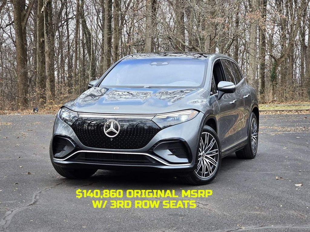 used 2023 Mercedes-Benz EQS 580 car, priced at $57,500
