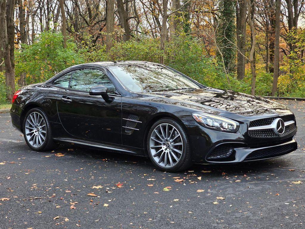 used 2018 Mercedes-Benz SL 450 car, priced at $35,995