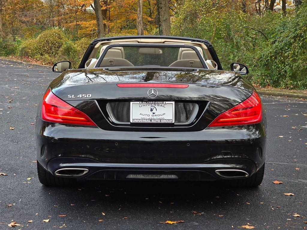 used 2018 Mercedes-Benz SL 450 car, priced at $35,995