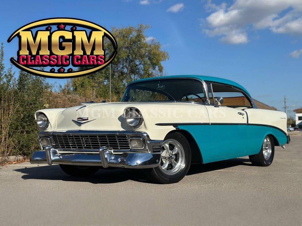 used 1956 Chevrolet Bel Air car, priced at $41,995