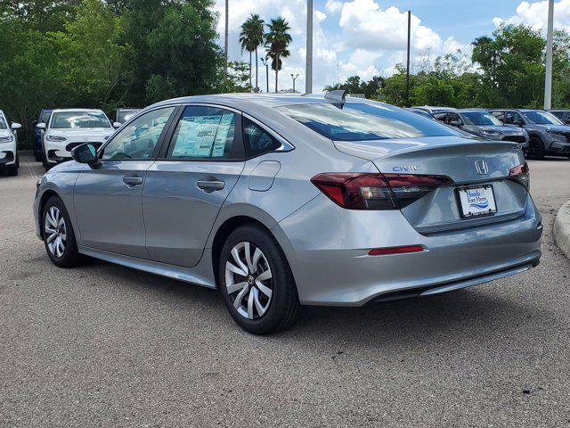new 2026 Honda Civic car, priced at $25,790