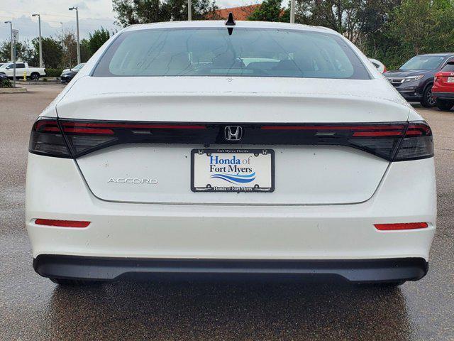 new 2025 Honda Accord car, priced at $30,968